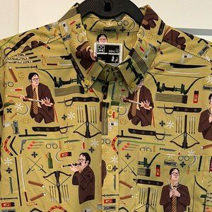 RSVLTS - The Office (Sold Out - Dwight 1,000 Ways to Die Polo) Size L